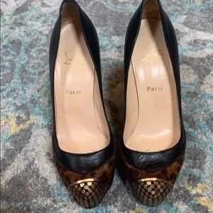 Authentic Christian Louboutin heels 38.5